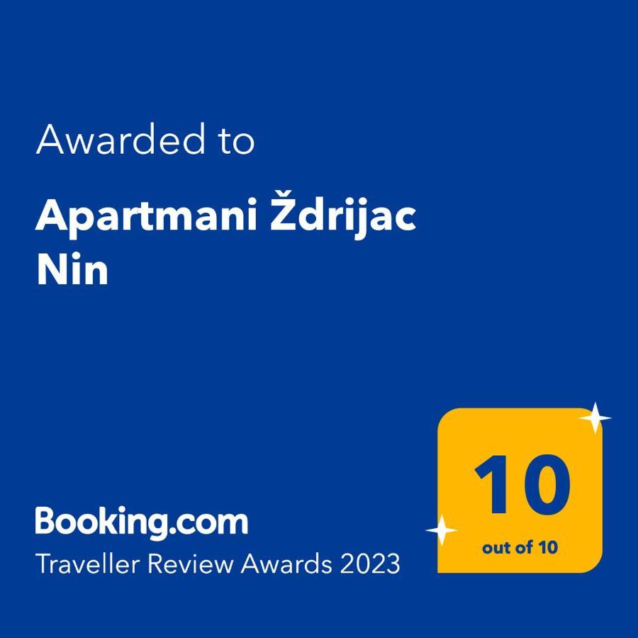 Apartmani Zdrijac Nin Exterior foto